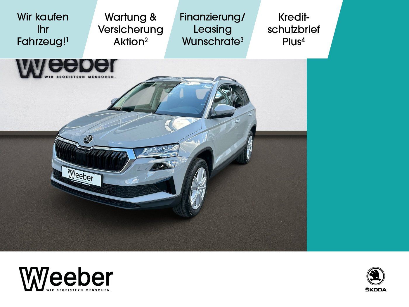 Skoda KAROQ 1.5 TSI DSG Selection AHK Navi LED PDC