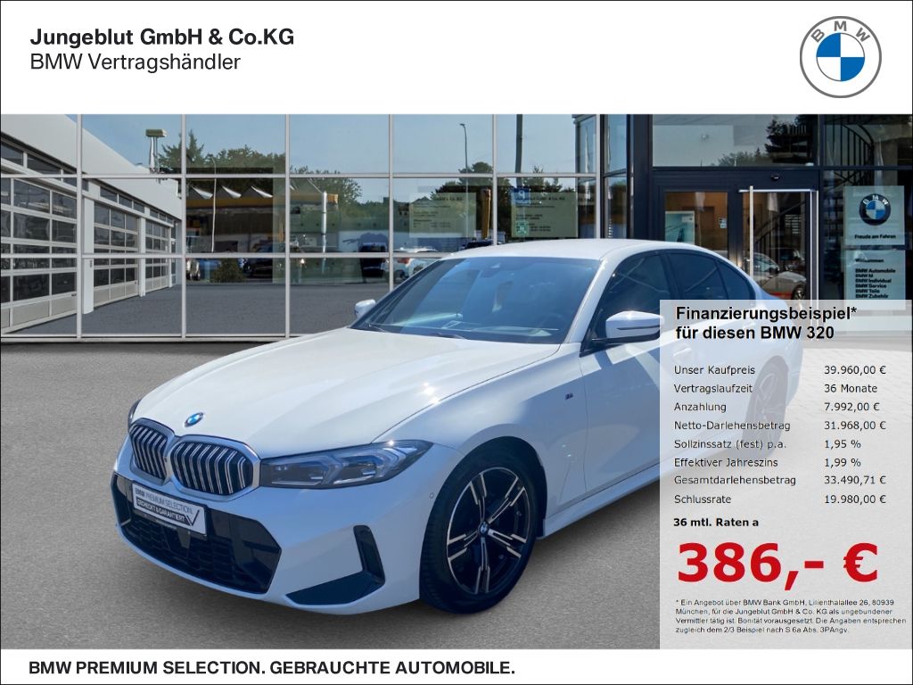 BMW 320 d Limousine M Sport AHK Sitzhg. HiFi LiveCoc foto 1