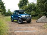 Toyota Hilux Overland Build  - blaue Toyota Hilux