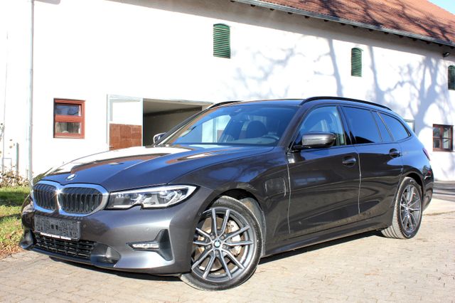 BMW 330e Touring Sport Line Pano AHK RFK HUD 1.Hand