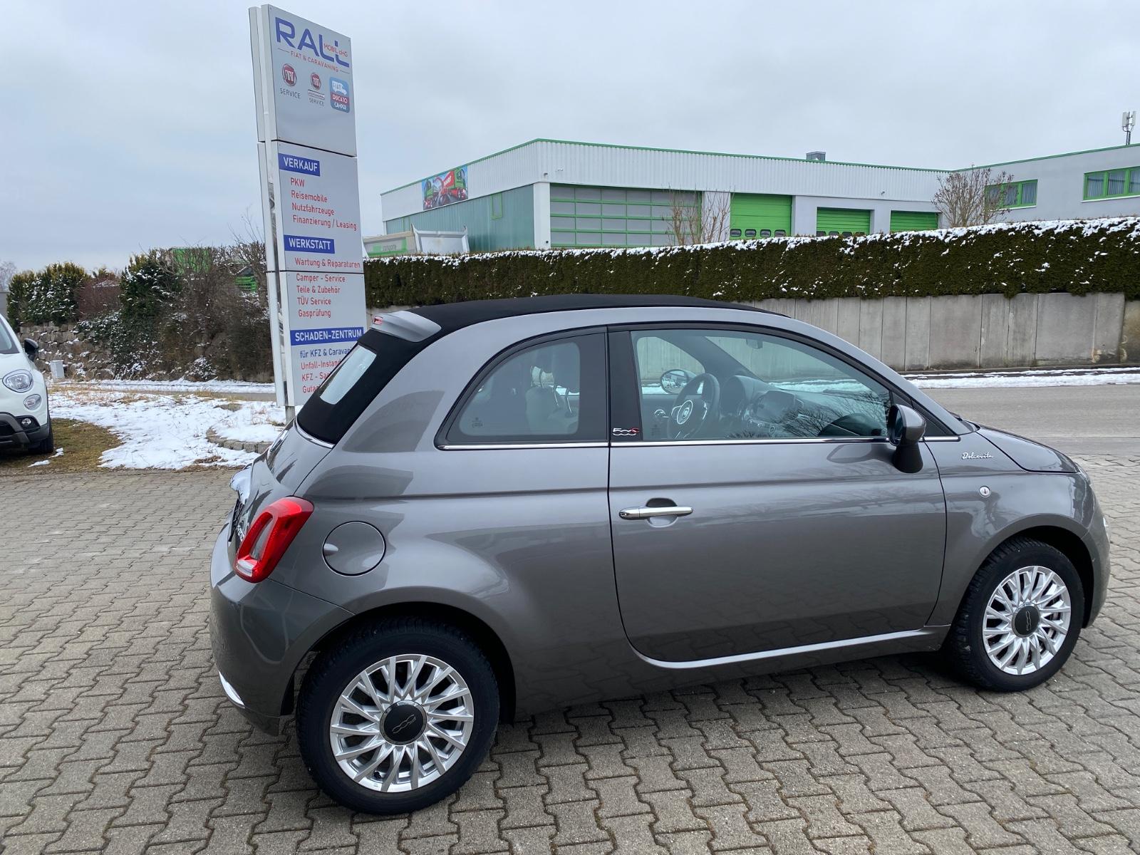 Fiat 500C 1.0 GSE MILDHYBRID DOLCEVITA HALBLEDERSITZE