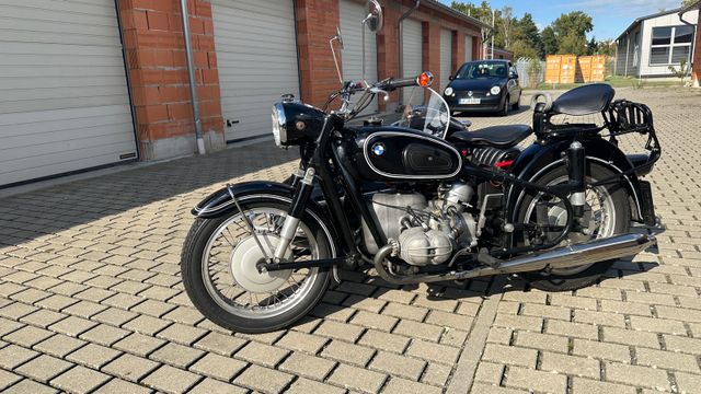 BMW R 50 mit Steib Beiwagen