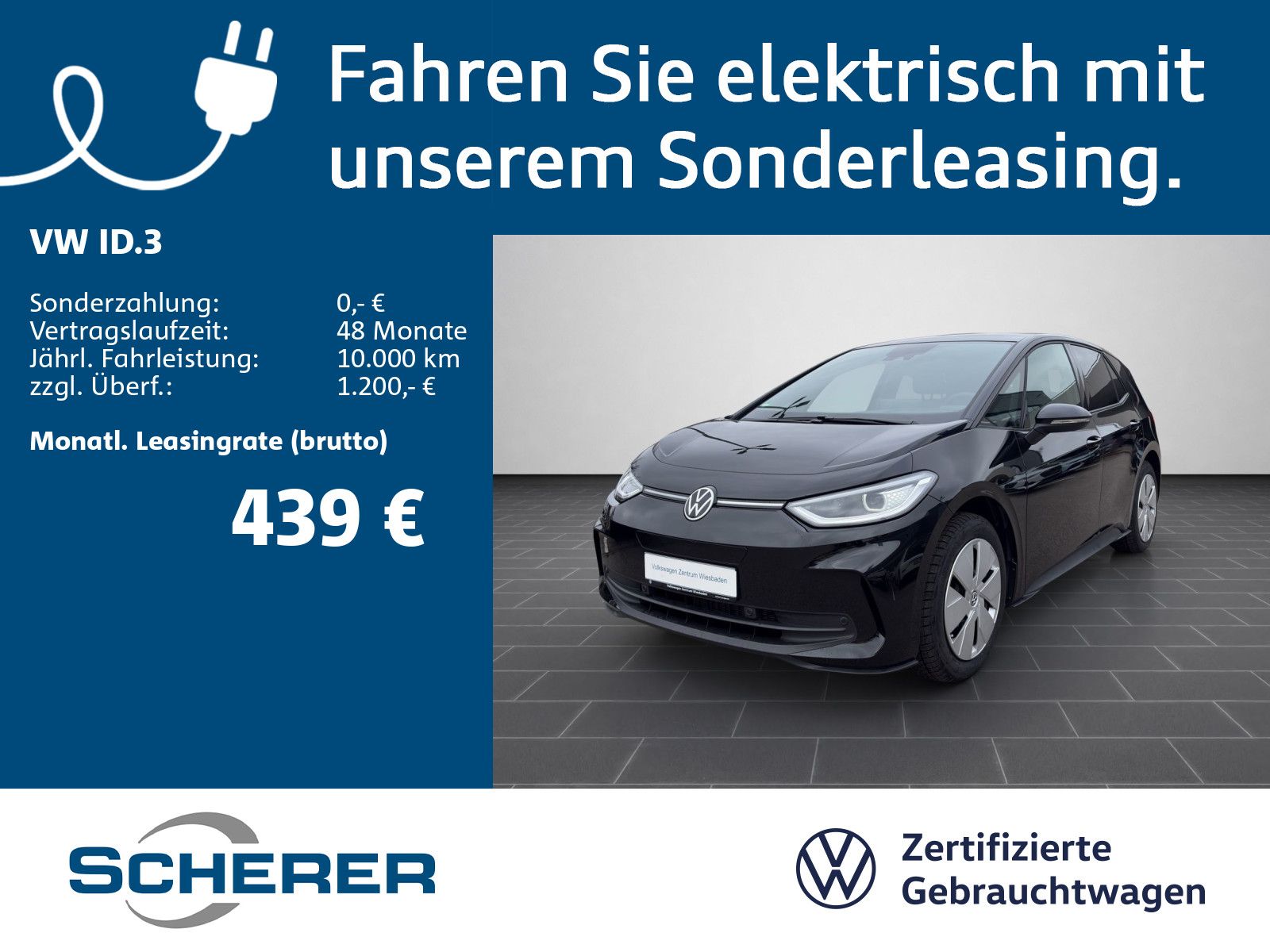 Volkswagen ID.3 Pro BLACKSTYLE PANO ASSISTENZ