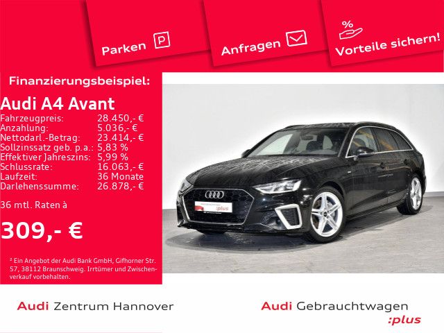 Audi A4 Avant S line 40 TDI B&O Navi LED Teilleder