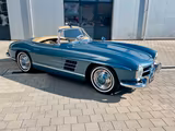 Mercedes-Benz 300 SL Roadster l W198 l Scheibenbremse+Alumotor - Mercedes-Benz mit Benzin-Antrieb: Blau, Cabrio