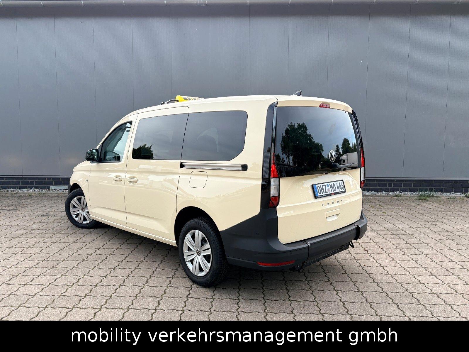 Volkswagen Caddy Maxi Taxi Rollstuhl 7-Si. 5 Jahre GARANTIE