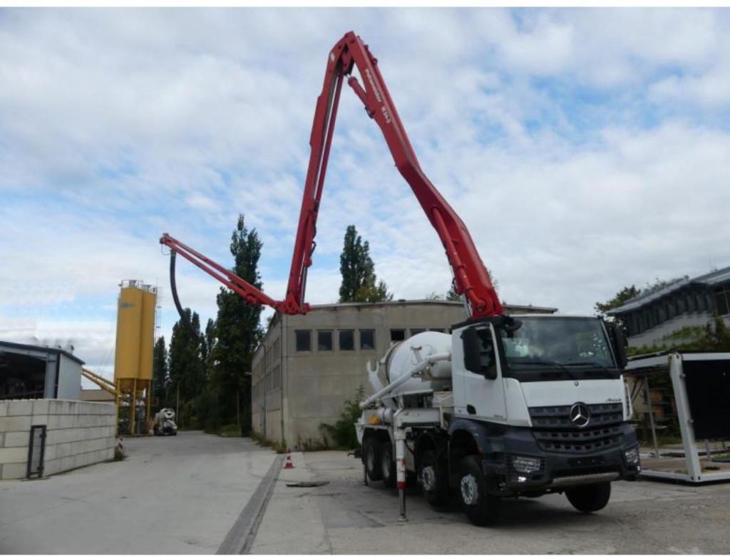 Mercedes-Benz Arocs 3243 8x4 Pumi Putzmeister deutsch top