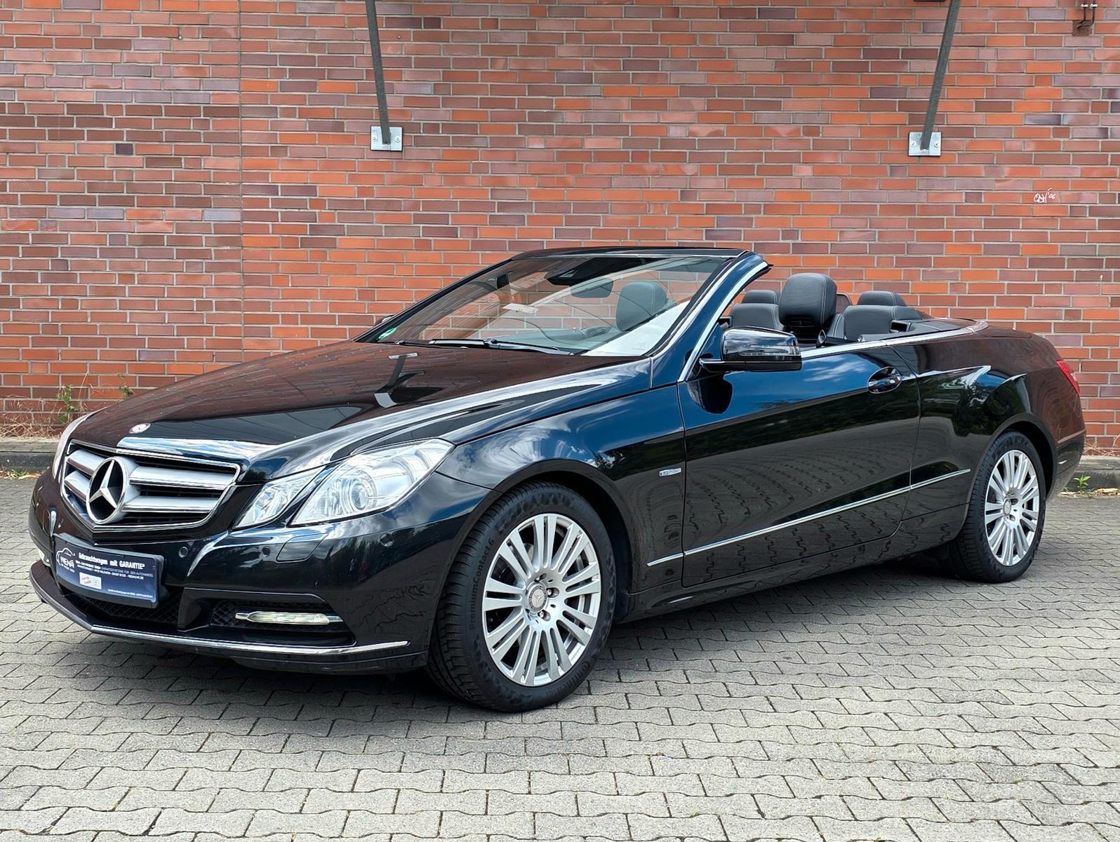 Mercedes-Benz E 200 CGI Cabrio // Traumzustand // Scheckheftge