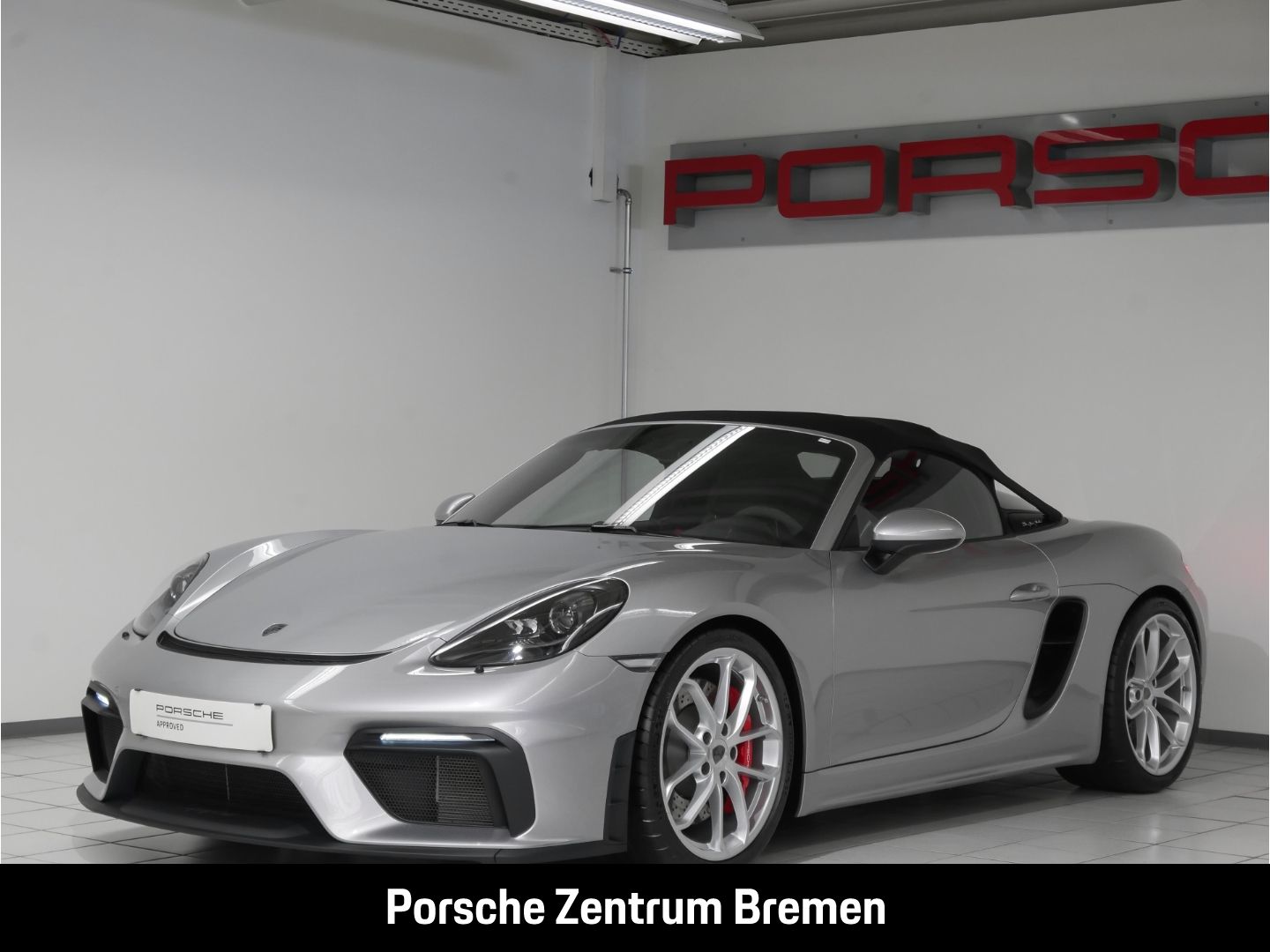 Porsche 718 Spyder Vollschalensitze 6-Gang Schaltgetrieb