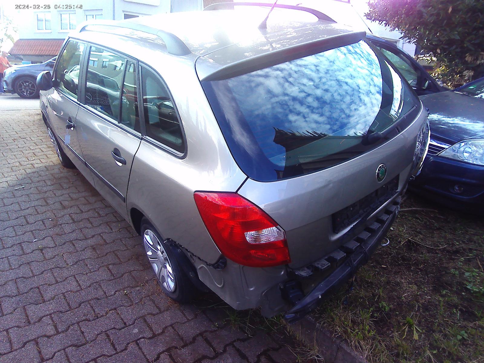 Skoda Fabia 2008 — interior