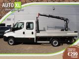 Iveco Daily DC 35S18D 3.0 Aut. 375 HIAB Kraan Open Laa - Iveco Diesel Pritsche + Plane 35s18