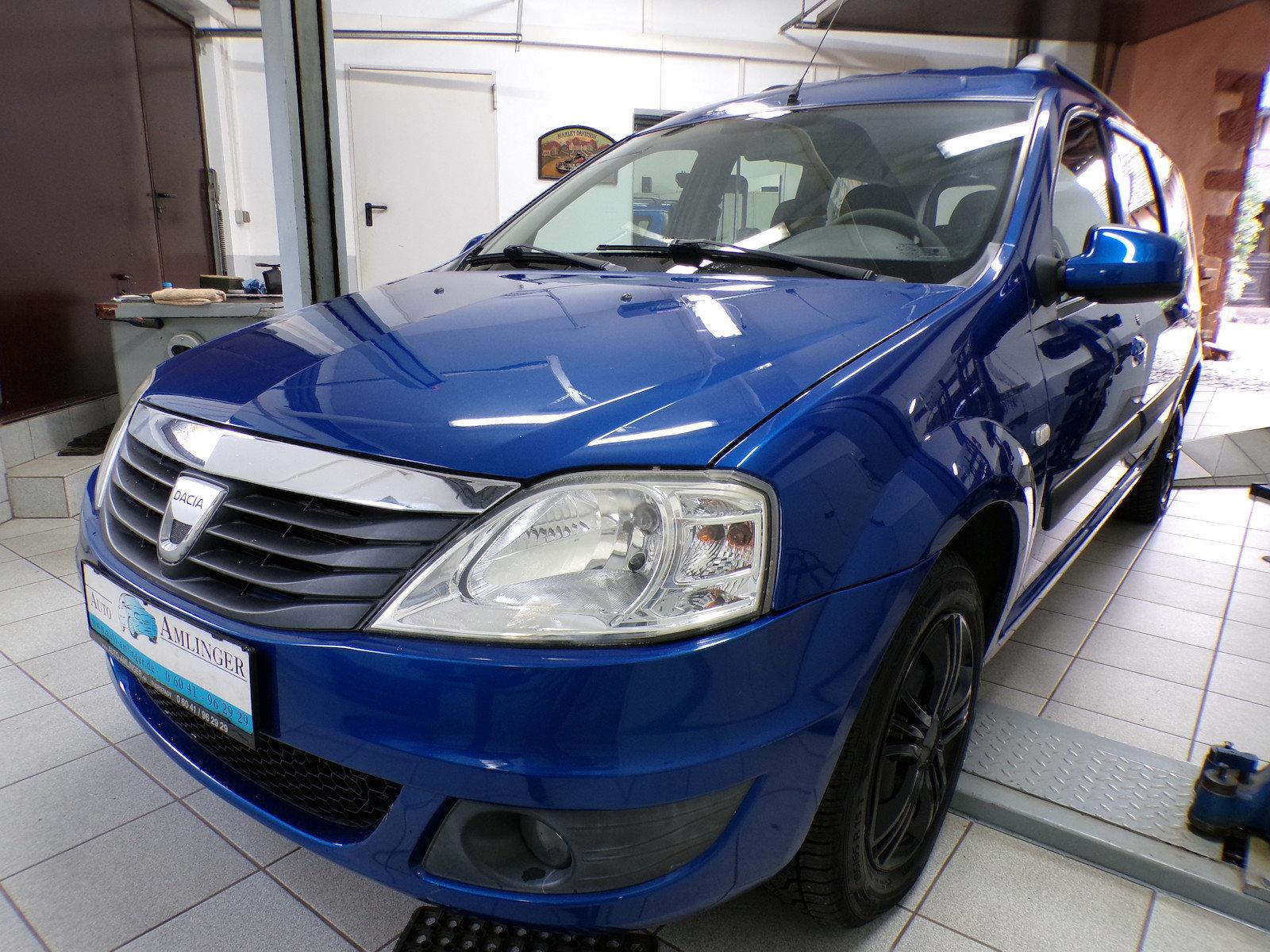 Dacia Logan 2009 — engine 1.598 cm³, 87 HP (64kW)