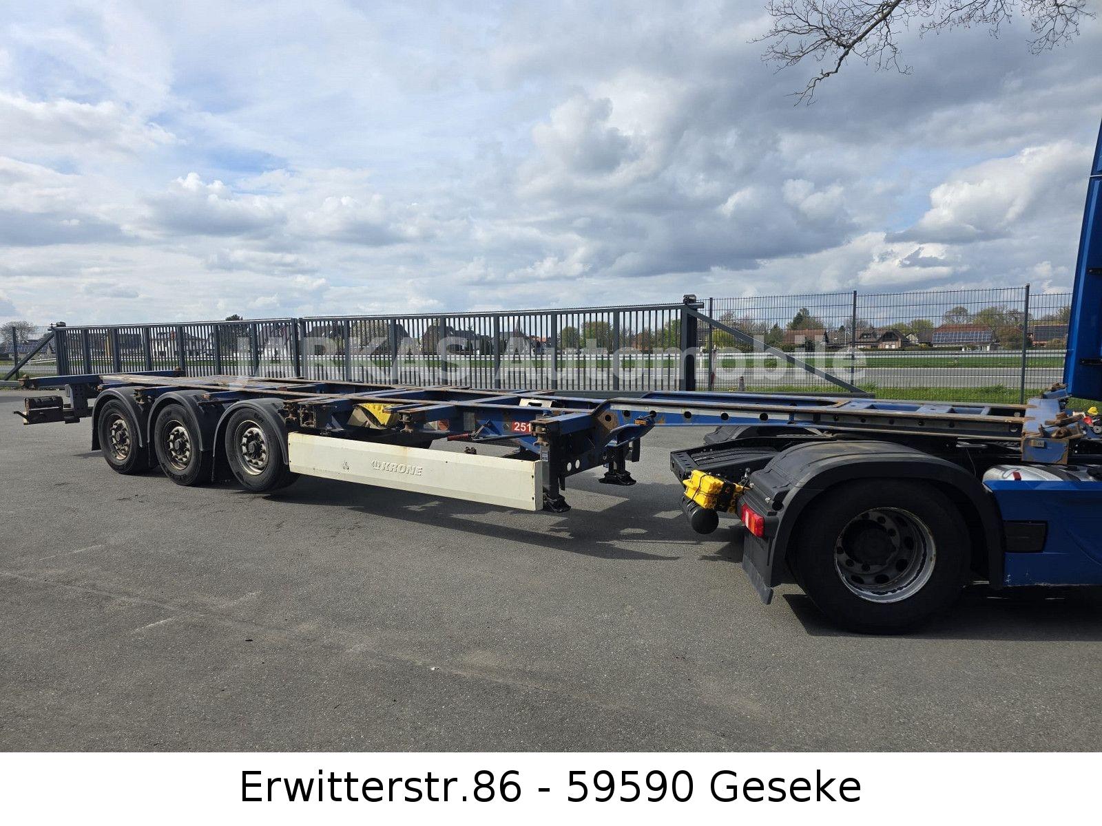 Krone SD, Containeraufbau, Chassi, 2x 20ft, 30ft,40ft