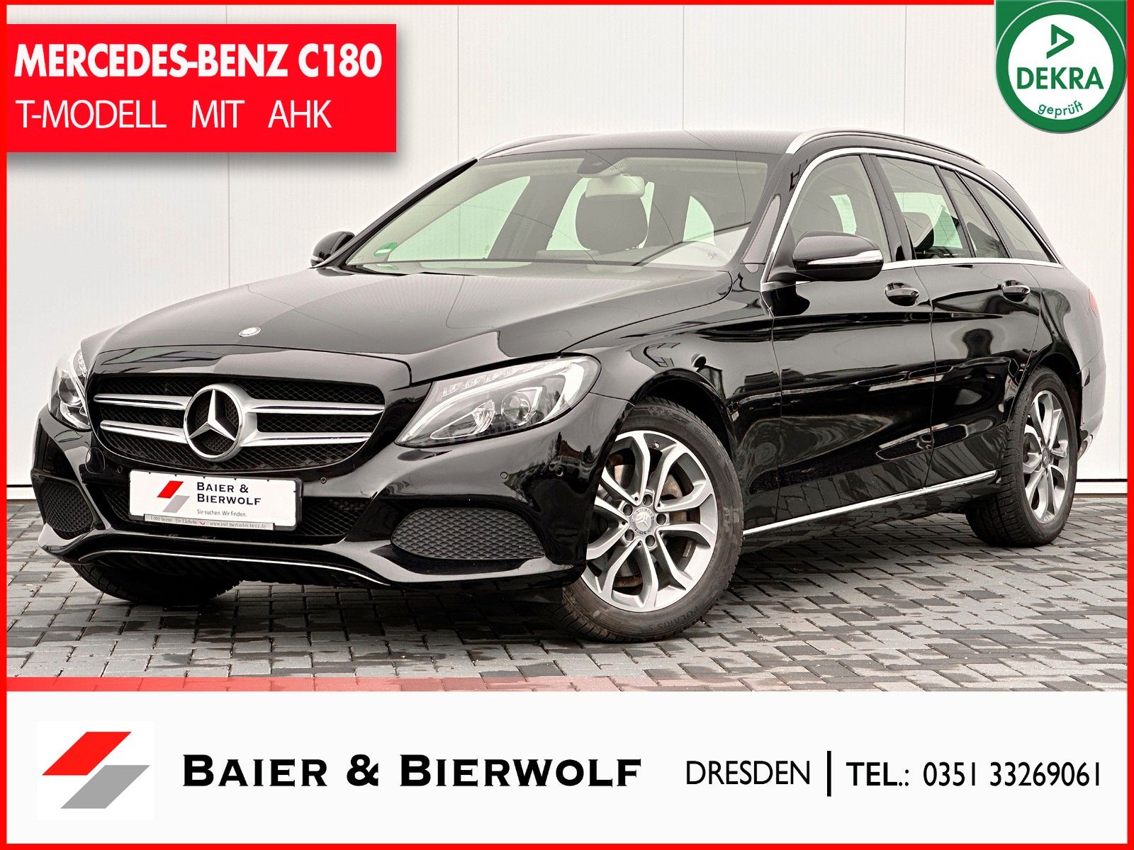 MERCEDES-BENZ C 180 T-Modell AVANTGARDE LED*AHK*AUTOMATIK*PDC