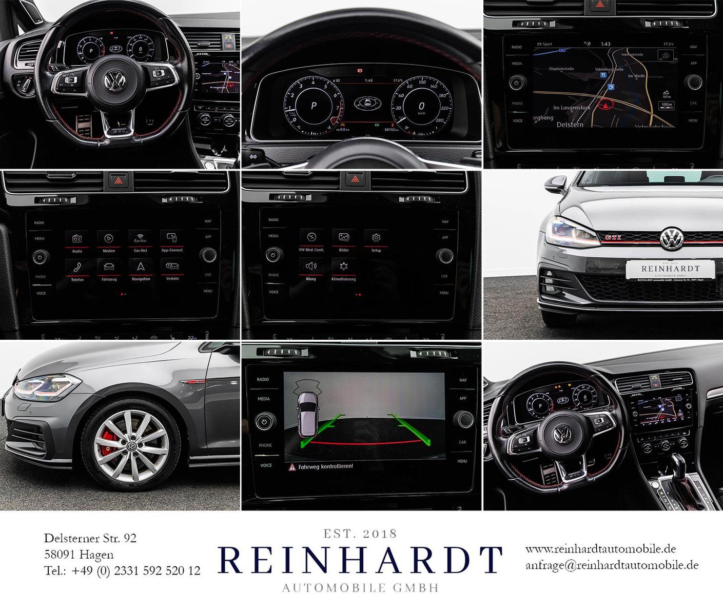 Volkswagen Golf GTi PERFORMANCE LED/ACC/PANO/DYNAUDIO/KAM., миниатюра 20