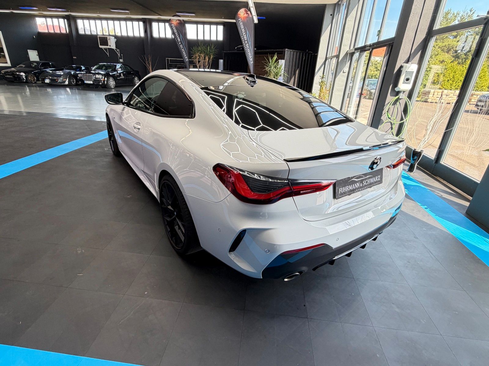 BMW 430iCoupe MSport Glasdach Leder Rfkam Navi foto 6