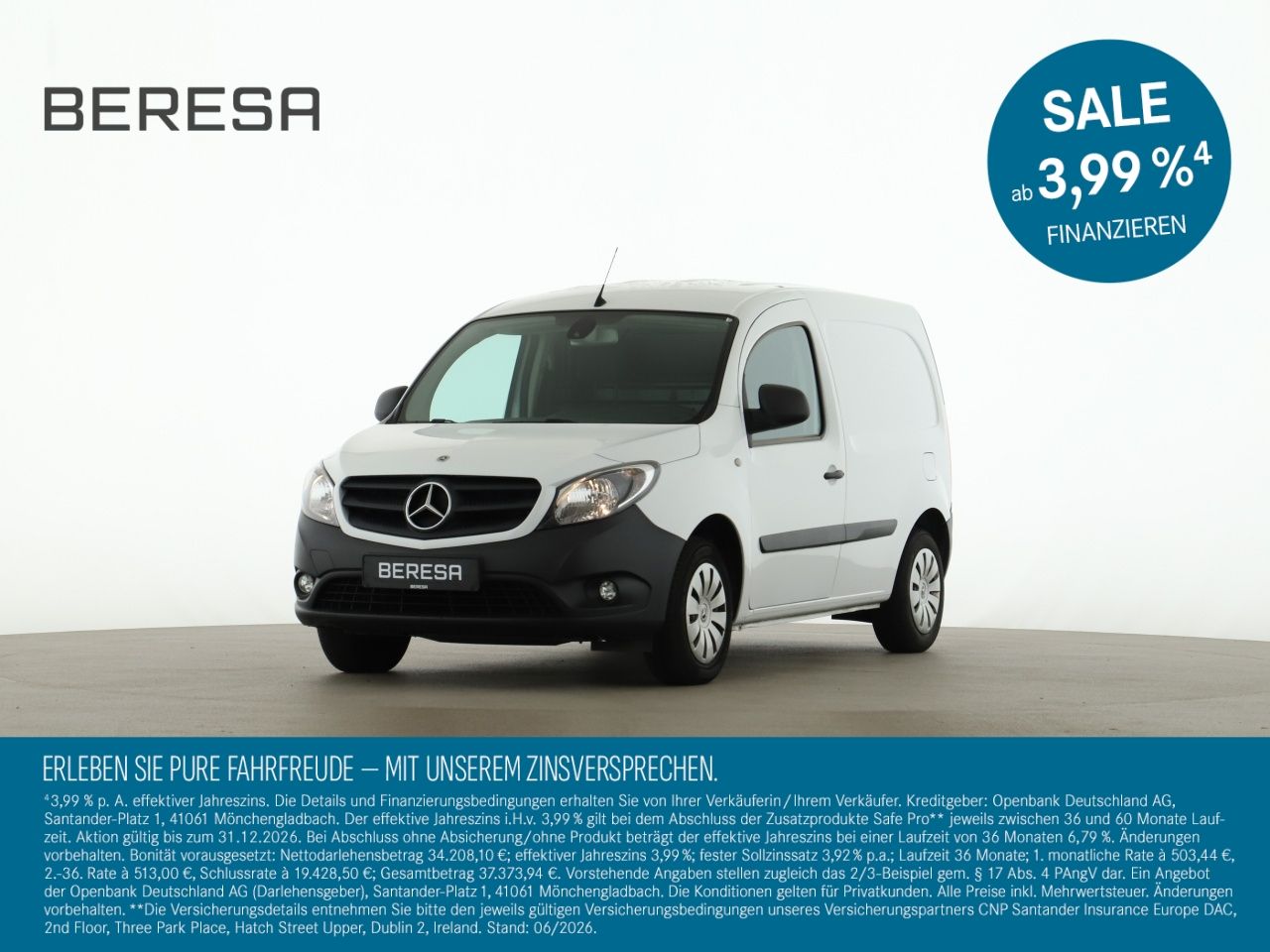 MERCEDES-BENZ Citan 111 CDI Kasten Lang Kamera Sitzhz
