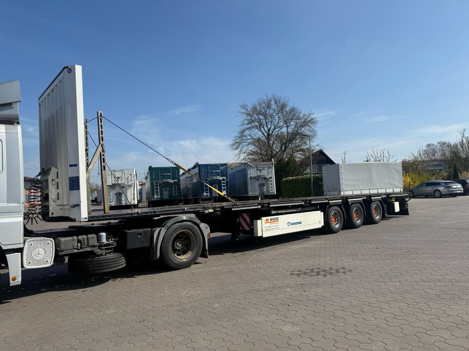 Fahrzeugabbildung Krone SDP 27 Mega Stahlmatten Auflieger