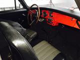 Porsche 356 Cabrio Super 90 komplett steht 20 Jahre - rote Porsche 356
