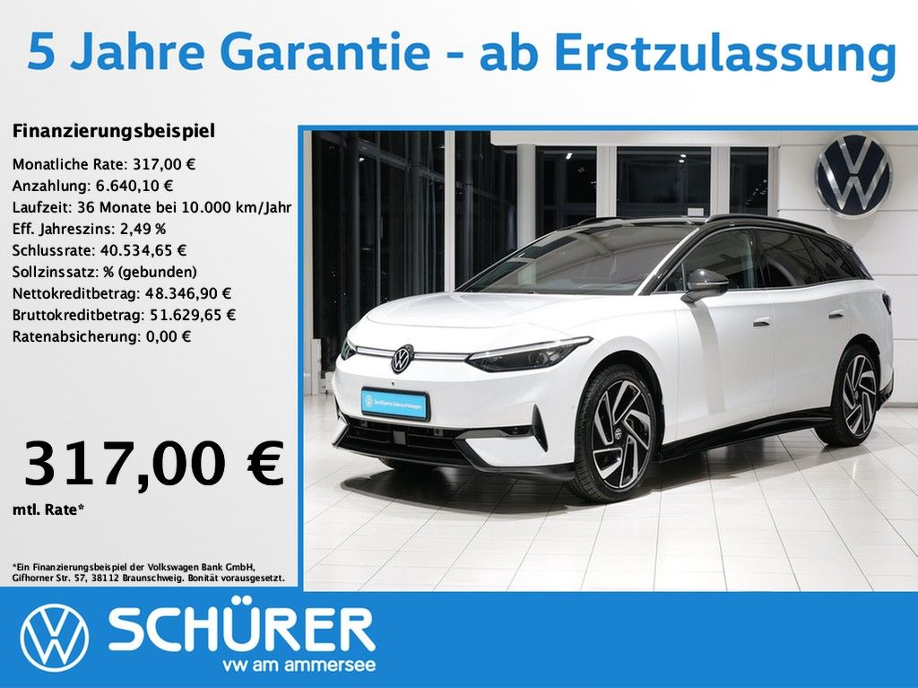 Volkswagen ID.7 Tourer Pro S WäPump AHK 360° DCC HKardon Bl foto 1