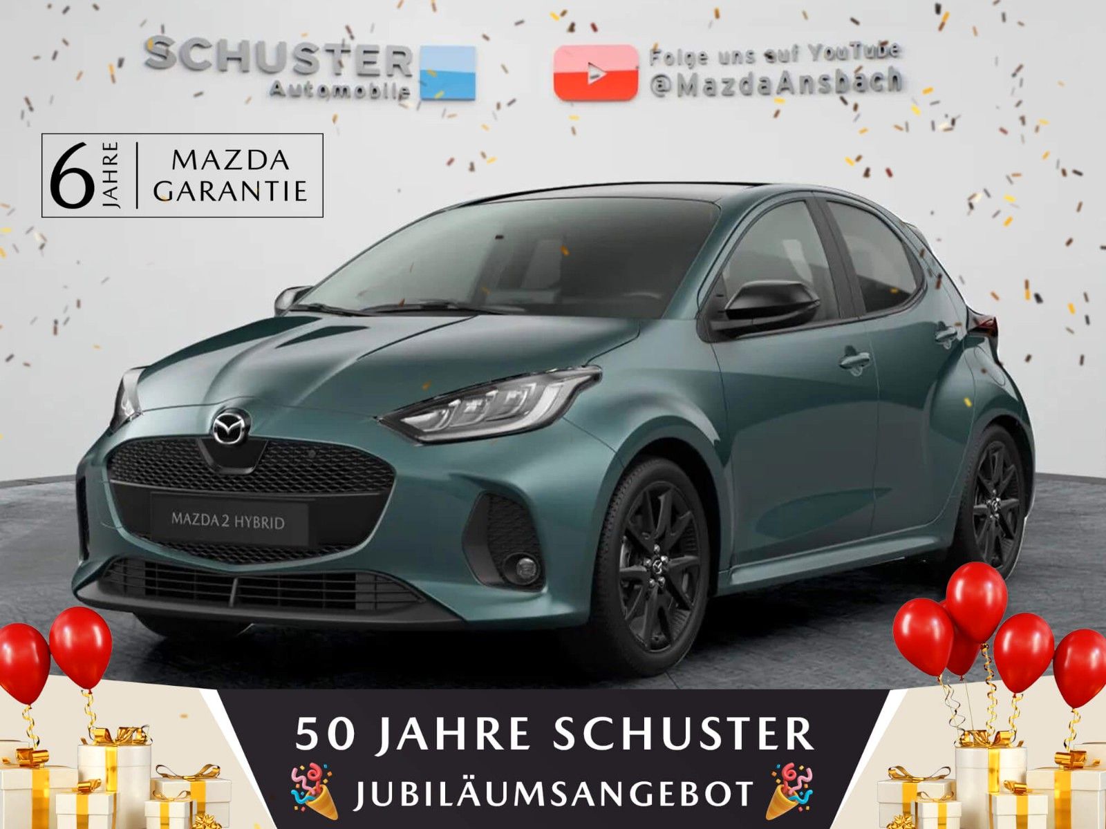 Mazda 2 Hybrid 1.5L Hybrid VVT-i FWD Homura Plus