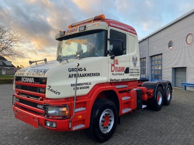 Scania T144-460 / HYDRAULICS / RETARDER / BIG AXLE / FU