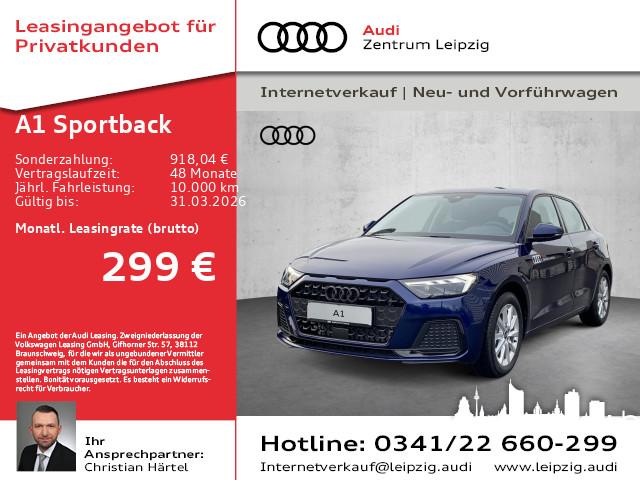 Audi A1 Sportback advanced 30 TFSI LED*Sportsitze*16*