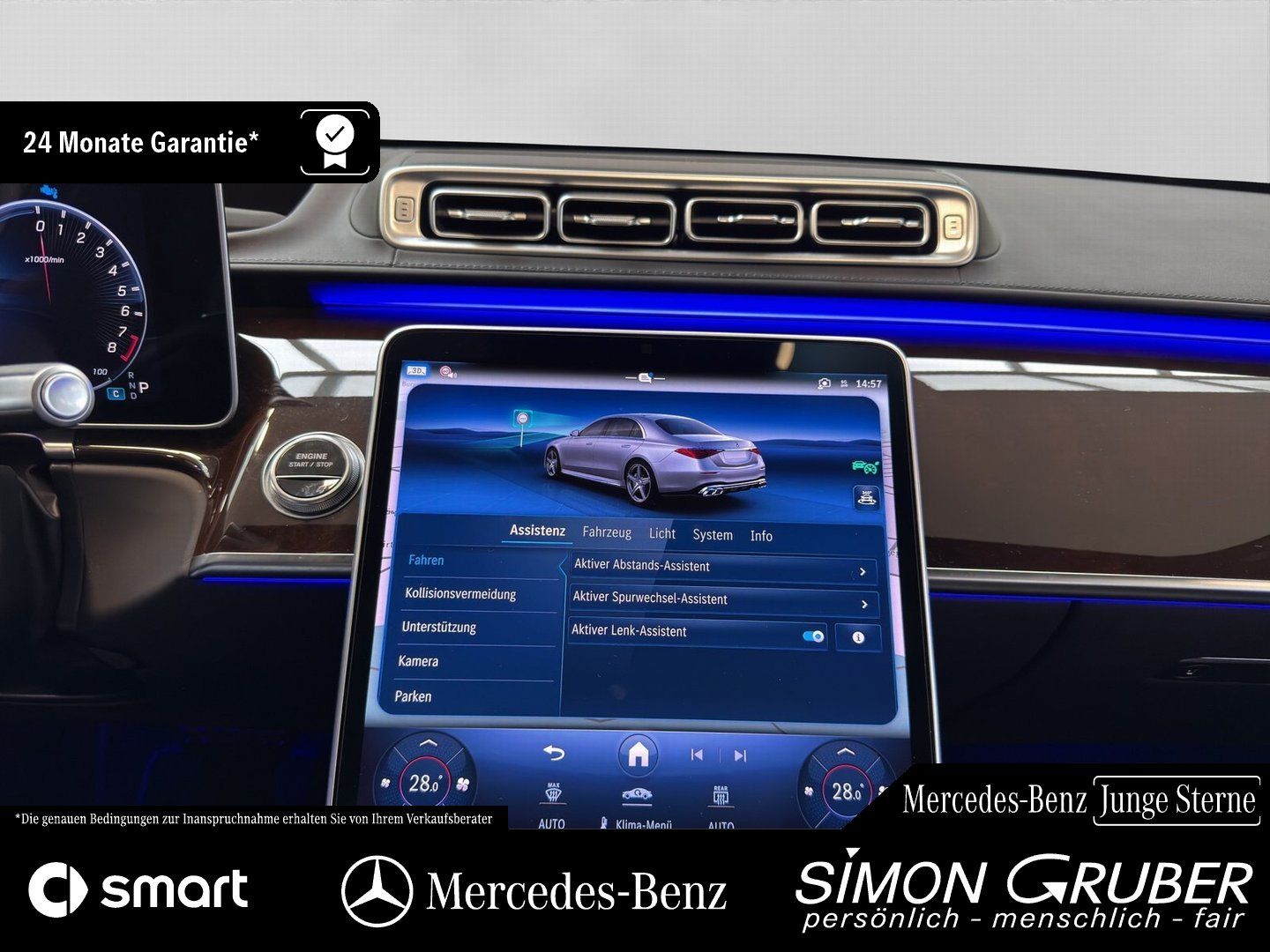 Fahrzeugabbildung Mercedes-Benz S 63 E Performance AMG Exklusiv Fond-Entertain