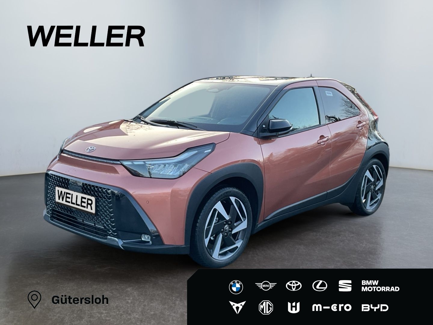 Toyota Aygo X 1,5 Hybrid Lounge *LED*SHZ*PDC*CAM*1,99%*