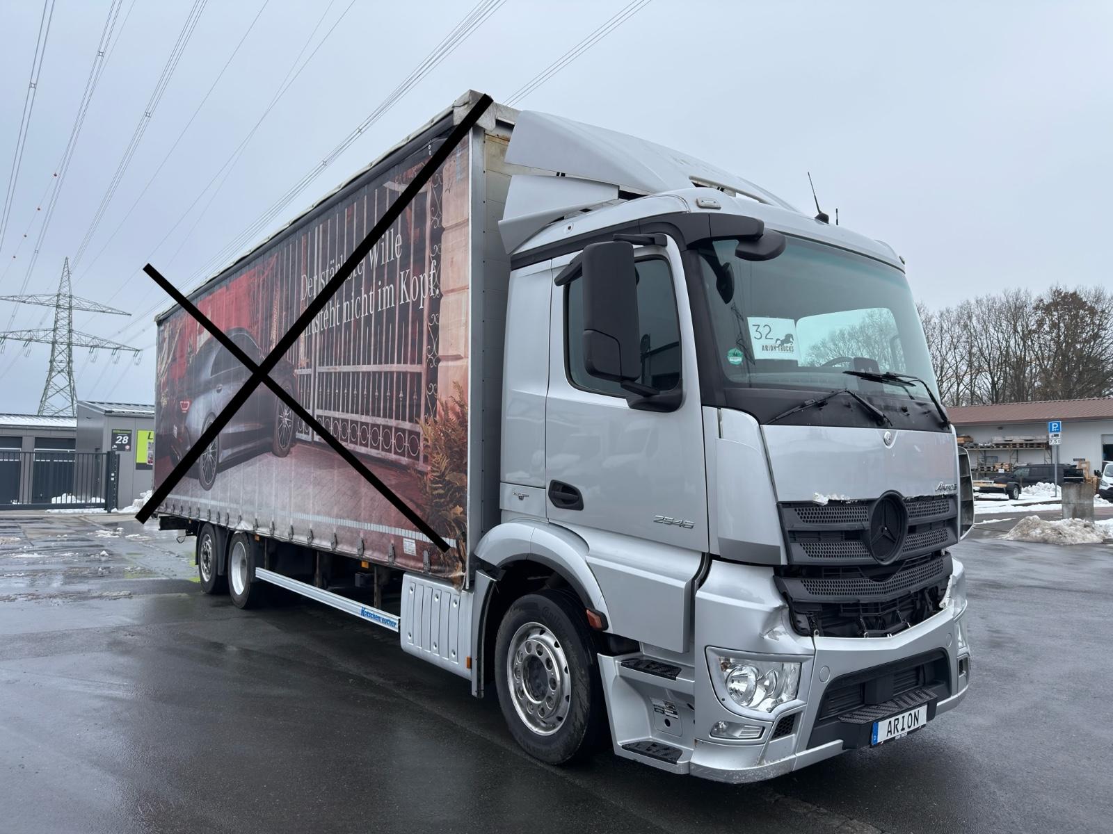 Mercedes-Benz Antos 2546 6x2 Chassis/NLA/Retarder/TÜV06/2026
