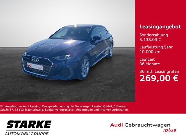 Audi A3 Sportback 40 TFSI e S tronic S line  LED Kame