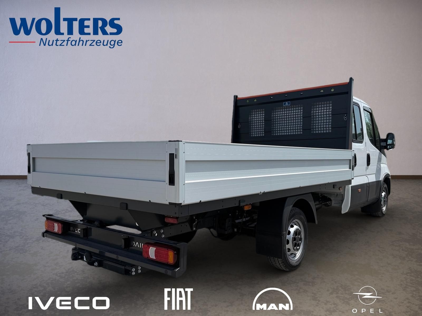 Fahrzeugabbildung Iveco Daily 35S14BA8 D Doka Pritschenwagen