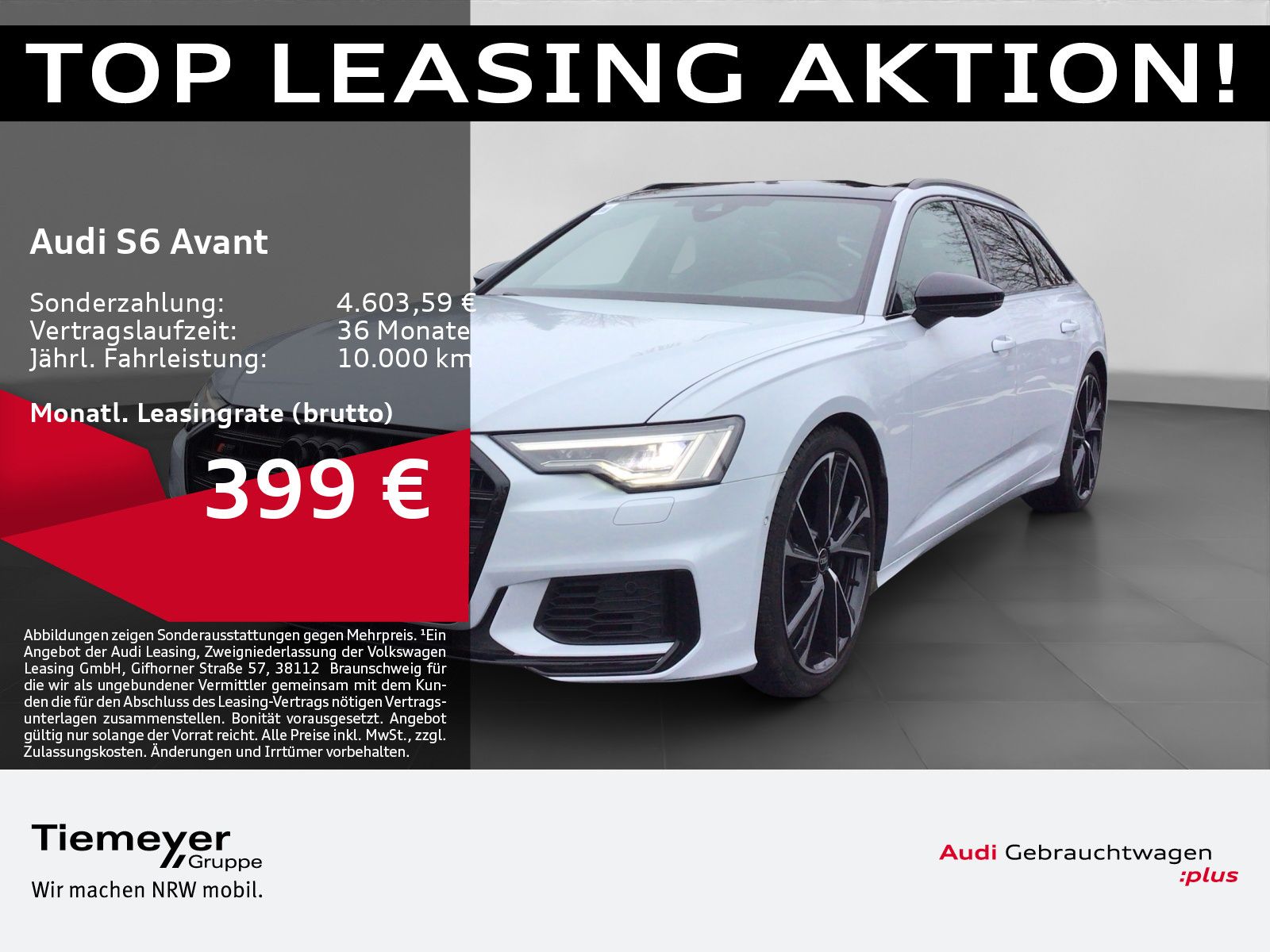 AUDI S6 Avant TDI Q PANO LM21 KAMERA OPS+