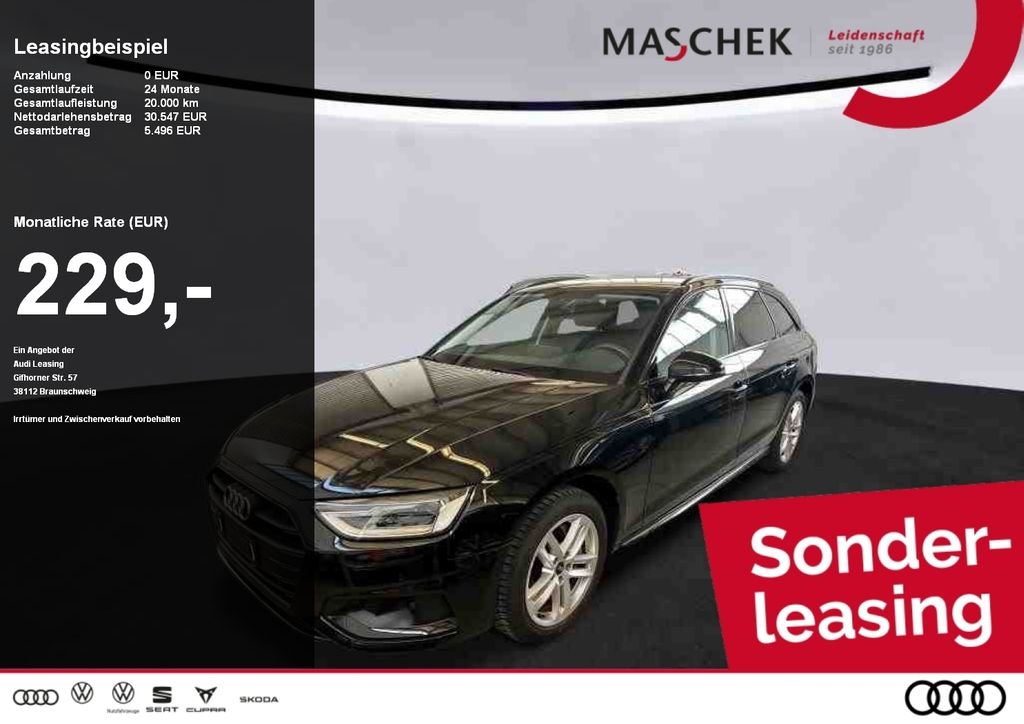 Audi A4 Avant *Sonderleasing nur noch bis 31.07* 40 T
