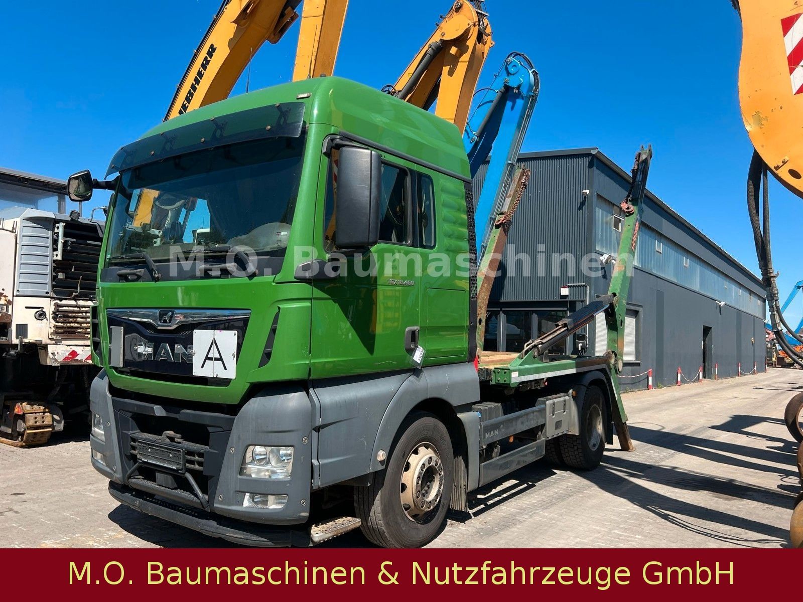 Fahrzeugabbildung MAN TGX 18.460 / 4x2 / Euro 6 / Hiab Skiploader /