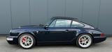 Porsche 911 964 C2 / 2 Hd. /deutsch / el.SSD /Scheckheft - blaue Porsche 964