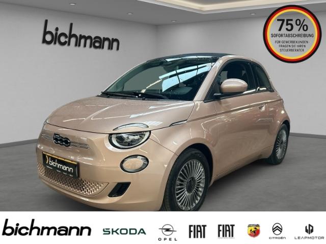 Fiat 500e Cabrio Icon 42KWh SHZ RFK Apps Keyless PDCv