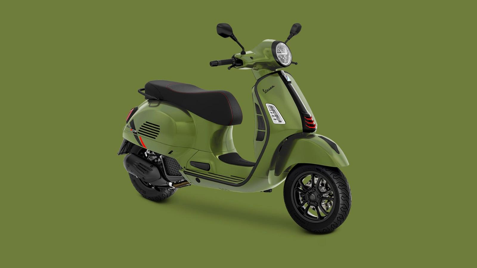 Vespa GTS 310 SuperSport dunkelgrün Facelift