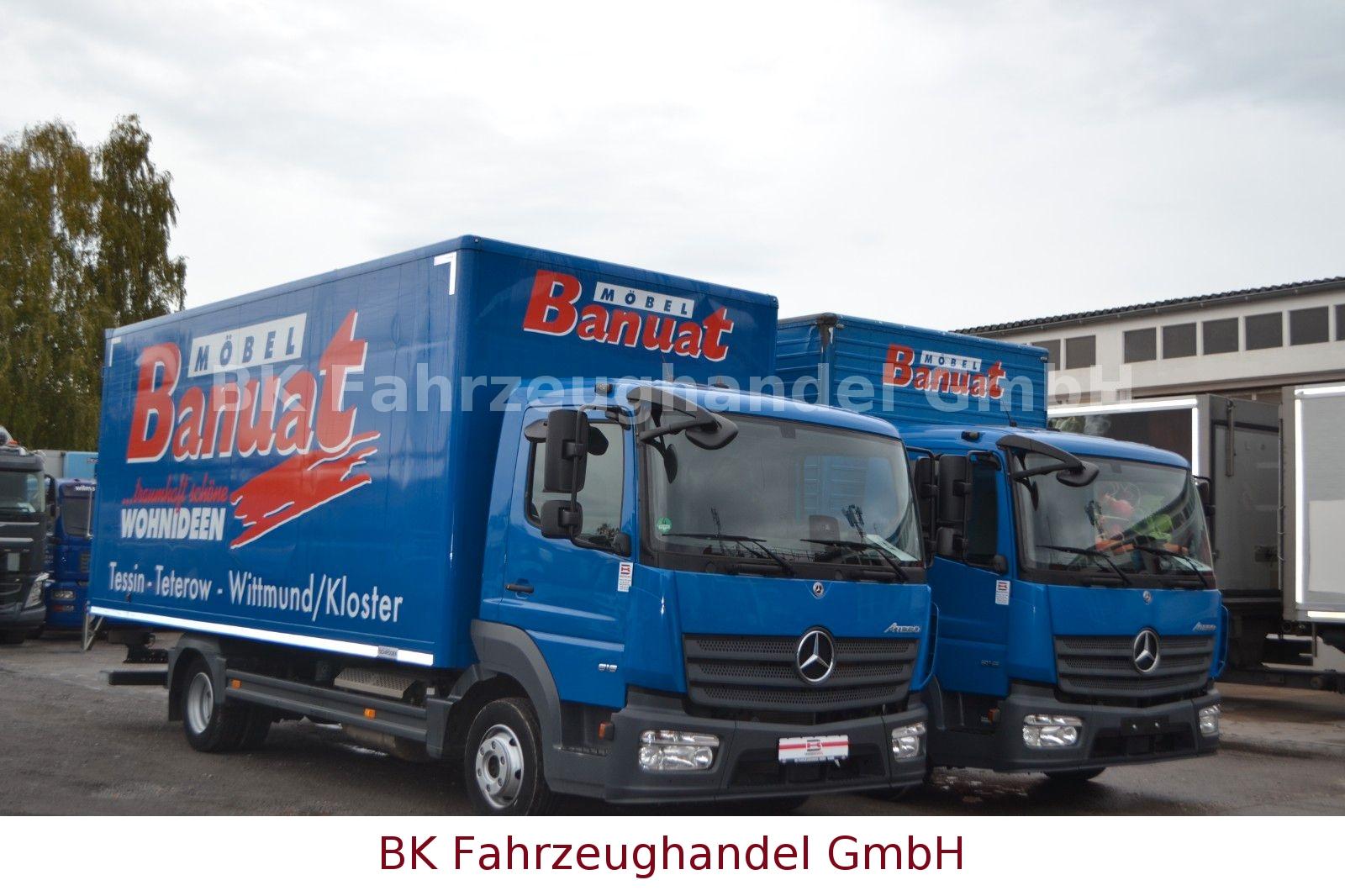 Mercedes-Benz 3x Atego 816, Möbelkoffer, Automatik, Blatt