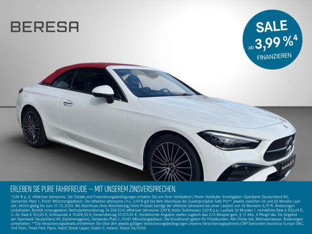 MERCEDES-BENZ CLE 200 Cabriolet AMG Leder Kamera Verdeck rot