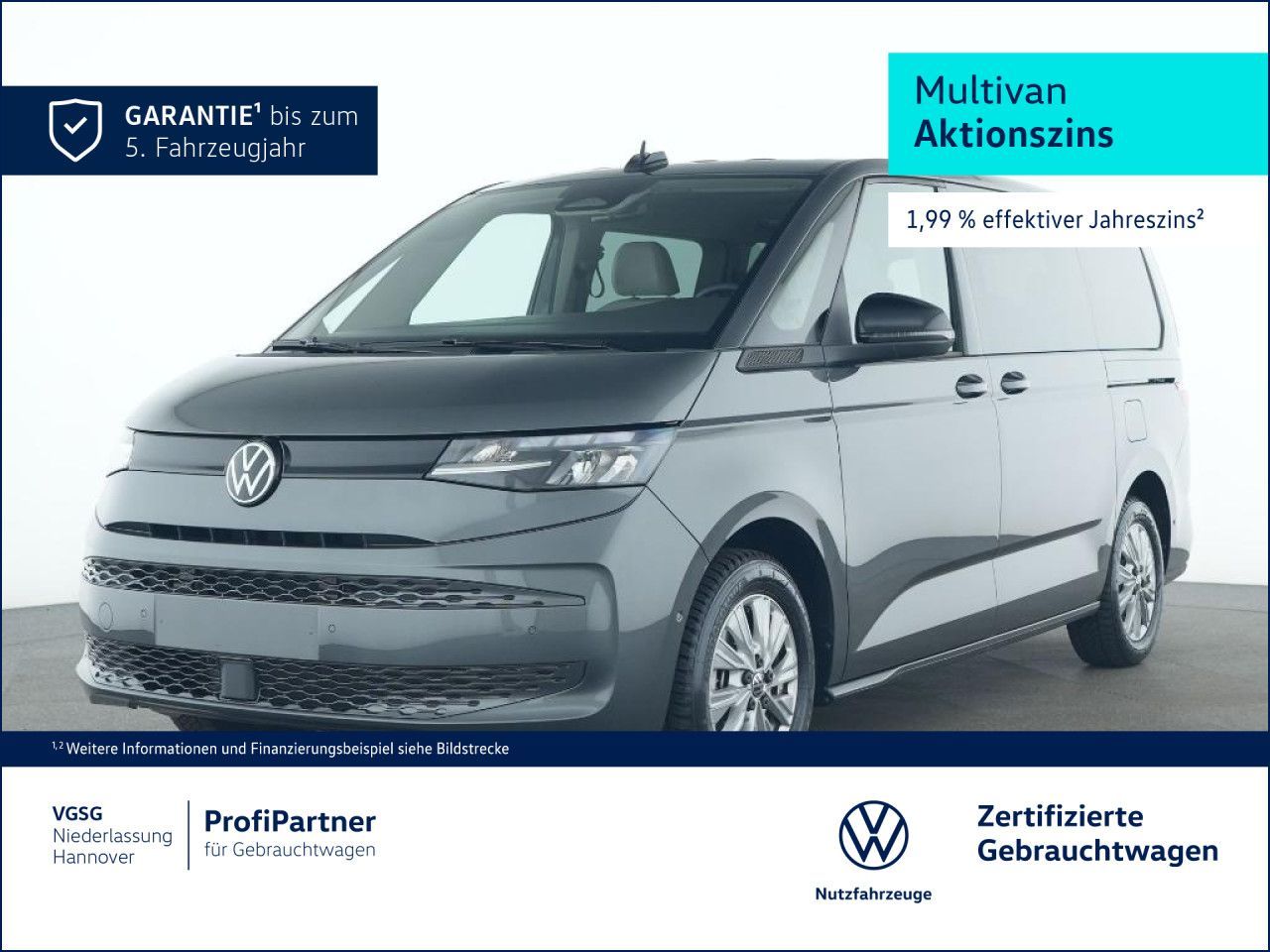 Volkswagen Multivan Lang Vis-a-Vis Standhzg AHK Tisch