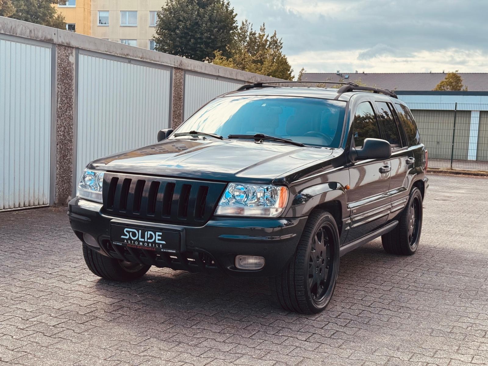 Jeep Grand Cherokee Limited 4.7 V8 223ch BVA - Attelage - Régulateur - Sièges éléctriques chauffants - Climatisation