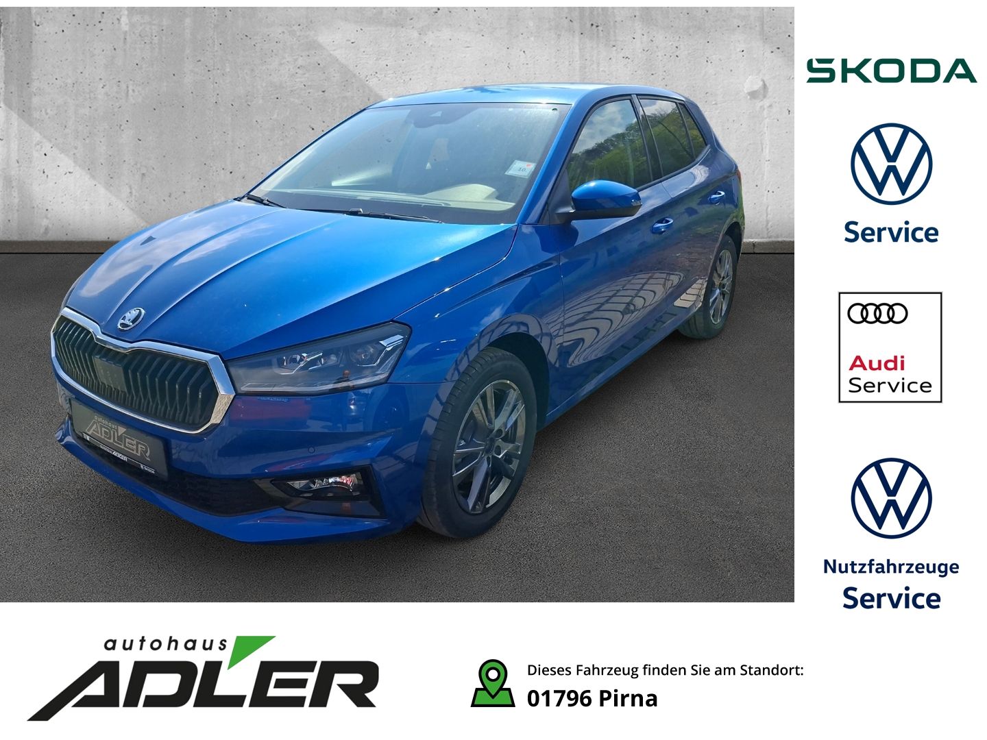 Skoda Fabia Balance Navi LED ACC Navi Rückf. Kamera 5J