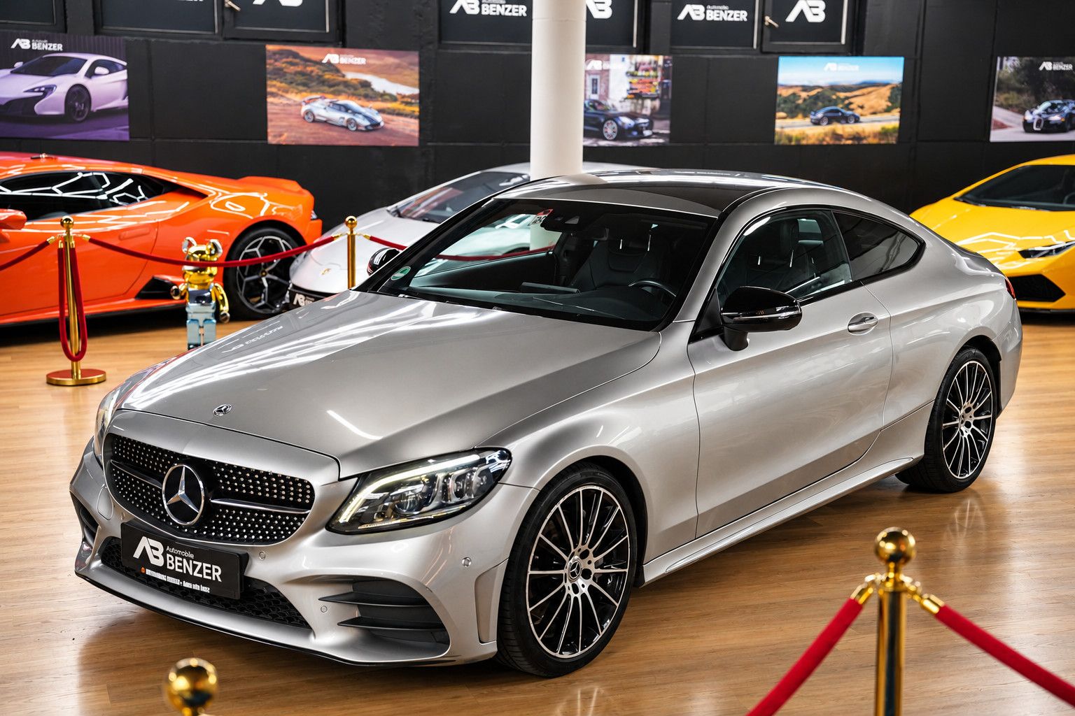 Fahrzeugabbildung Mercedes-Benz C 300 Coupe /AMG/VIRTUAL/MBUX/AMBIENTE/KAMERA