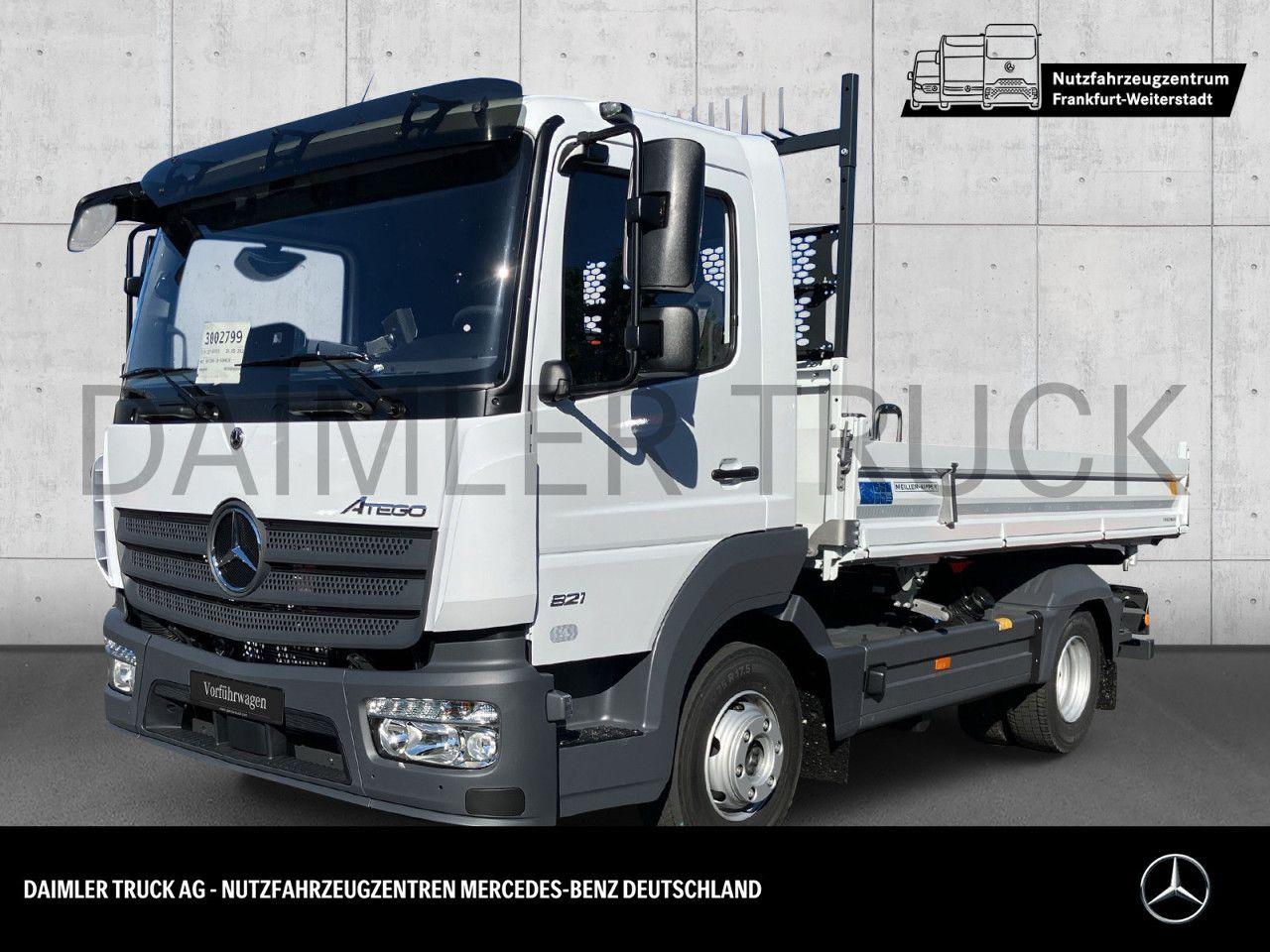 Mercedes-Benz Atego 821 K 4X2 Meiller Kipper 4m Klima 2x AHK
