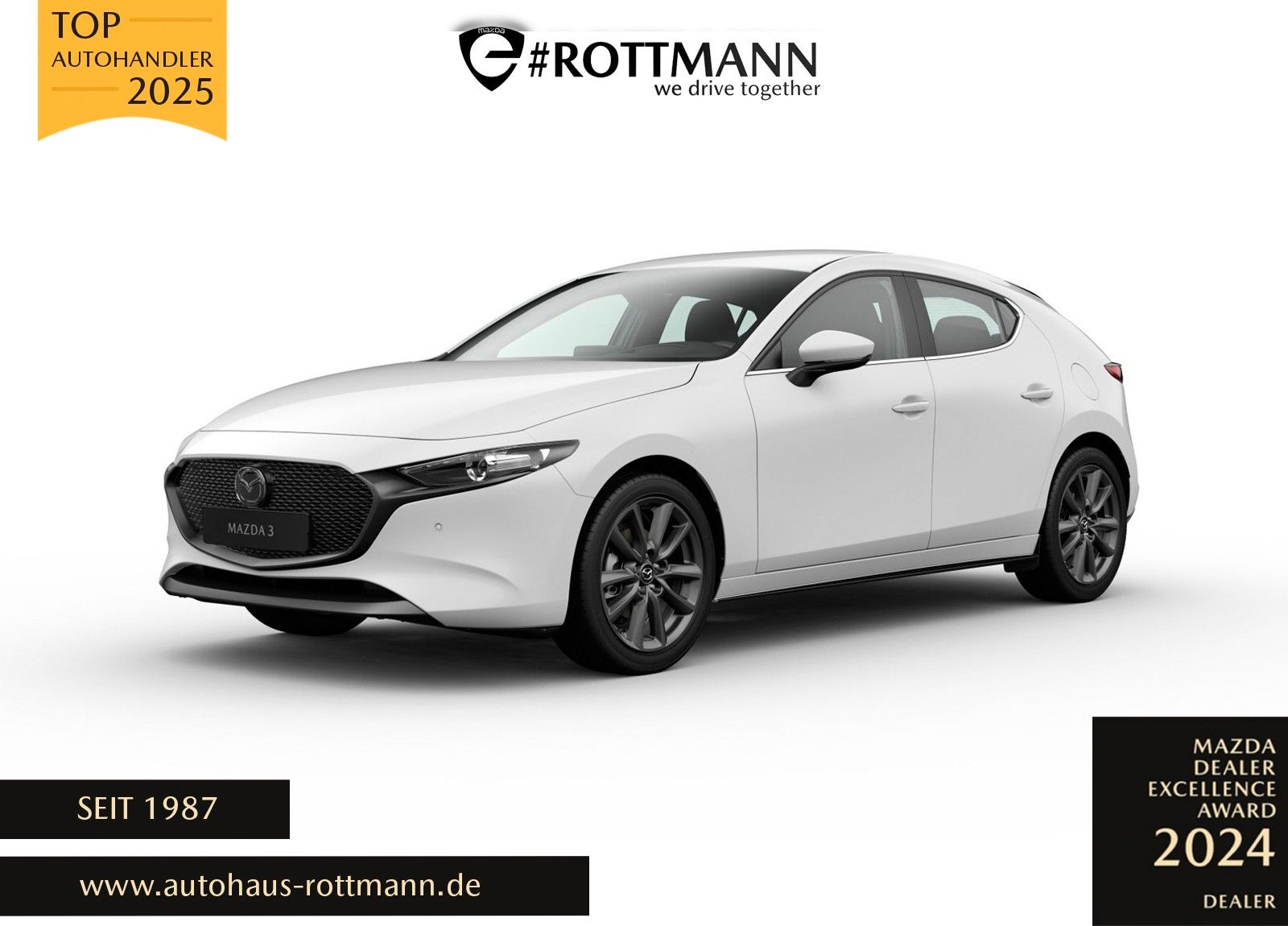Mazda 3 2.0 e-SKYACTIV X 186ps CENTRE-Line