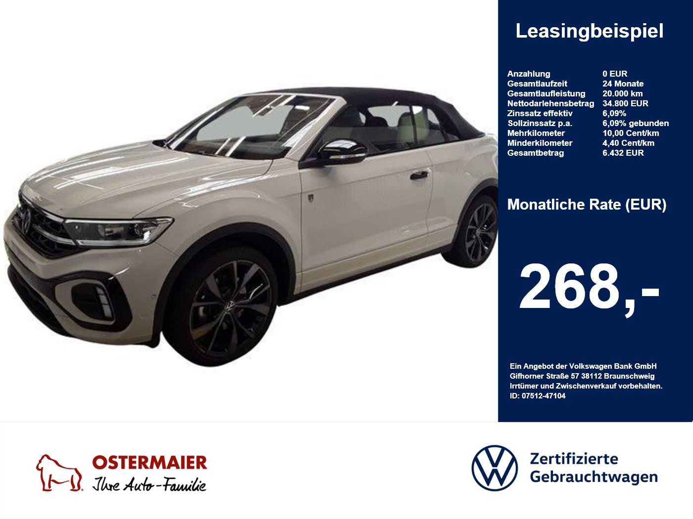 Volkswagen T-Roc Cabriolet R-LINE EDITION KARMANN 1.5TSI 15