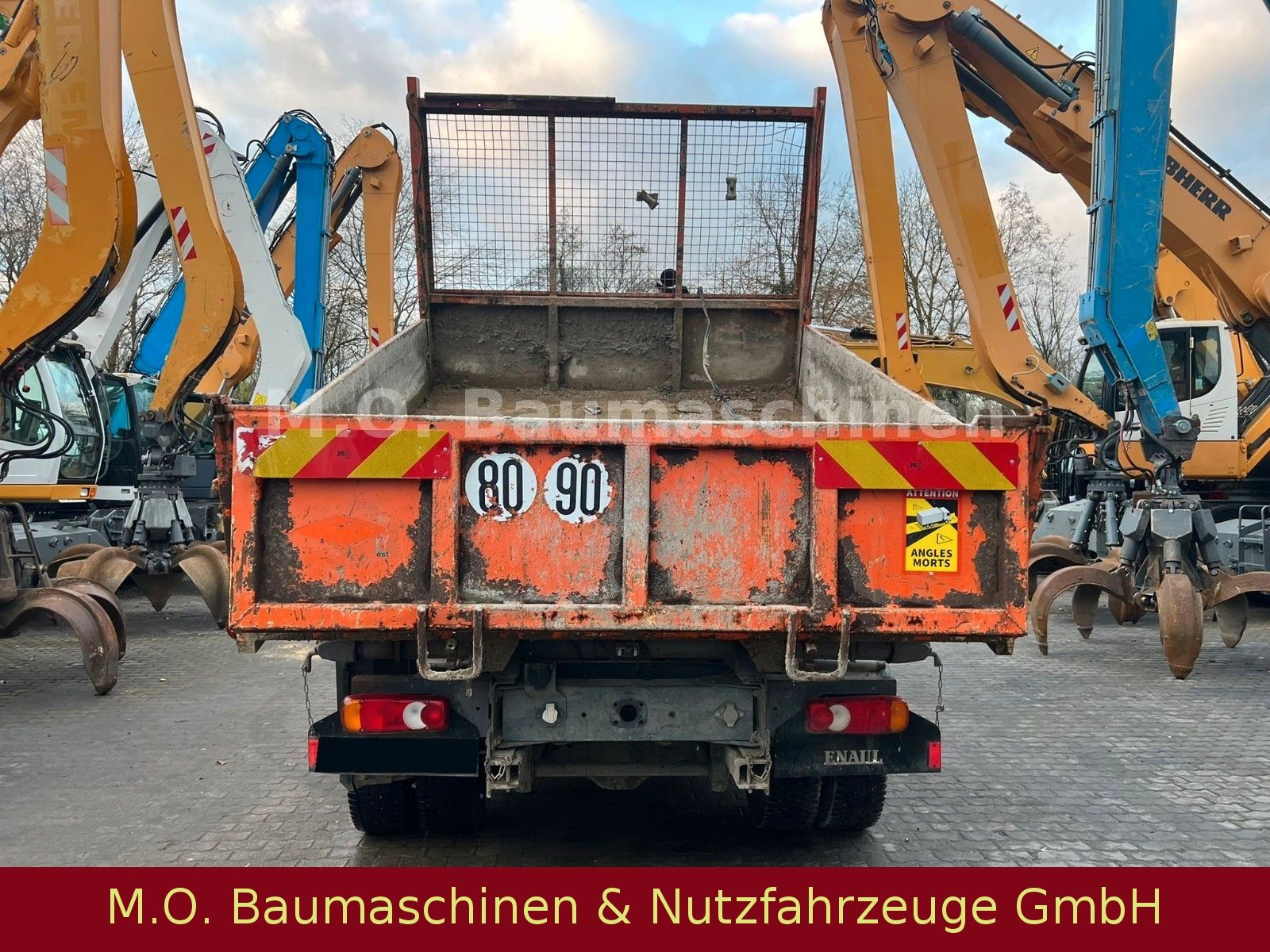 Fahrzeugabbildung Renault Midlum 180-12 / Doka / 3-seiten Kipper /