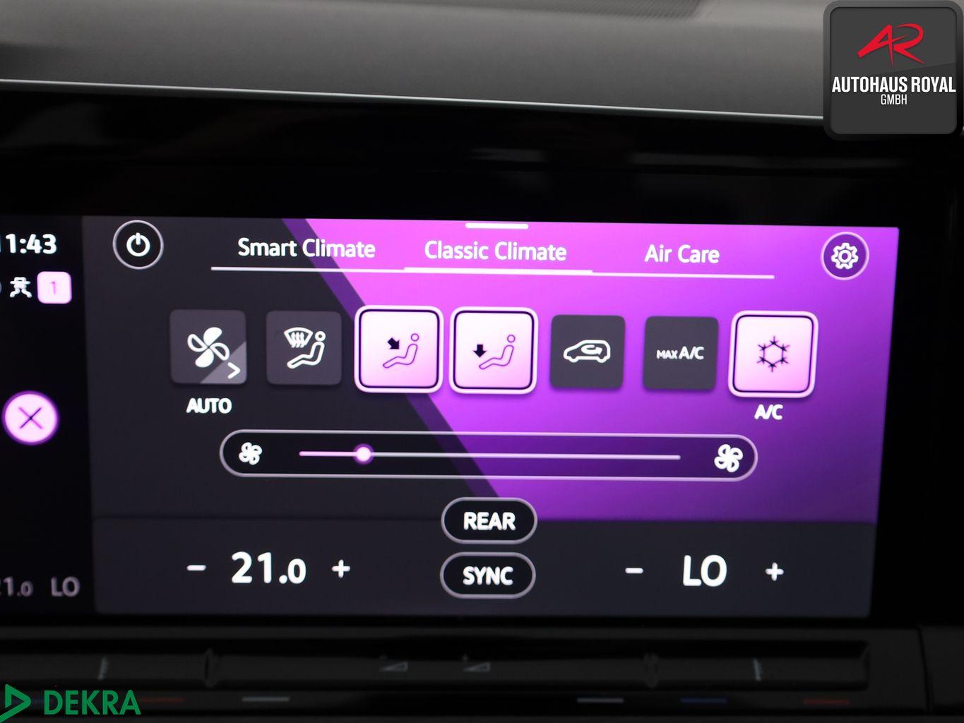 Volkswagen Golf VIII 2.0 TSI STYLE PANO,KAMERA,MASSAGE,ACC, миниатюра 17