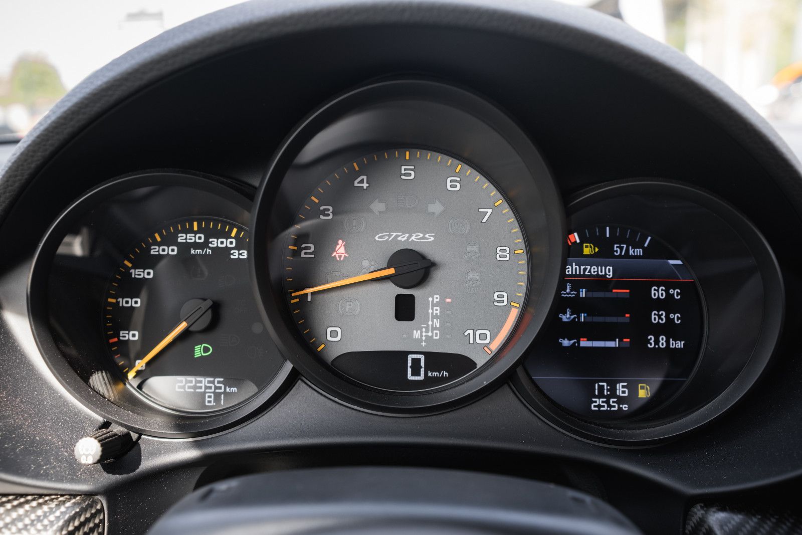 Fahrzeugabbildung Porsche 718 GT4 RS Clubsportp.-90 Ltr.Tank- SportChrono